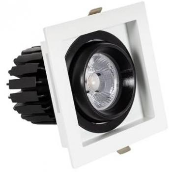 Foco LED Cuadrado 12W COB Direccionable CRI90