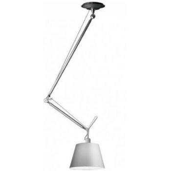 Abat-jour Tolomeo décentré satin 24 cm
