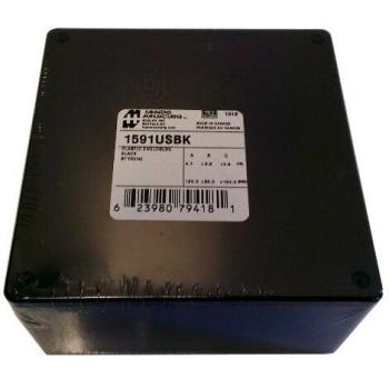 Boîtier Universel 120 x 120 x 59 HAMMOND 1591USBK