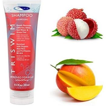 TRISWIM Moisturizing Chlorine Removing Shampoo For Swimmers Lychee Mango