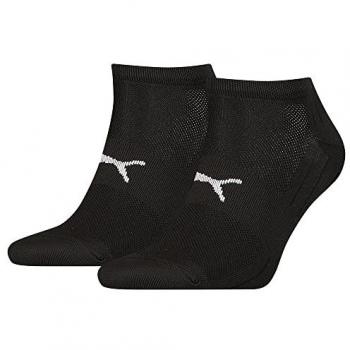 Puma Sport Light Calcetines Sneaker Negro – Par 1 (Pack de 2)