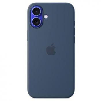 IPhone 16 Plus Denim Silicone Case – MagSafe Compatible