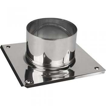 Base d'étanchéité pour chapeau de cheminée Ø 180 mm – Blanc
