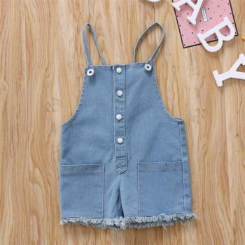 Infant Summer Short Jeans Overalls