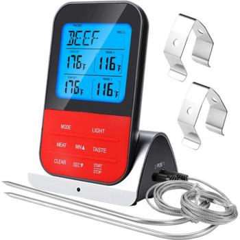 Wireless Digital BBQ Meat Thermometer
