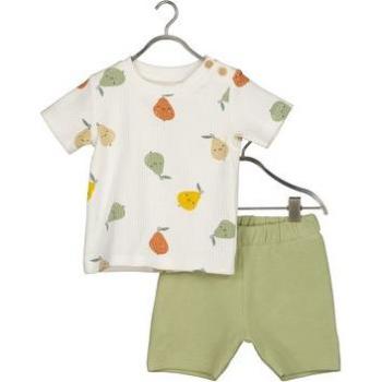 BLUE SEVEN Freizeitset T-Shirt und Shorts Off White