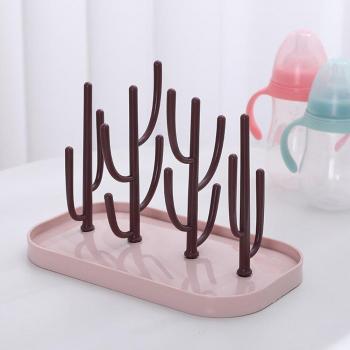 ABS Cactus Cup Holder Storage Stand