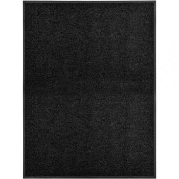 Sonata Doormat, 90x120 cm, Black, Washable (translation from Cyrillic text)