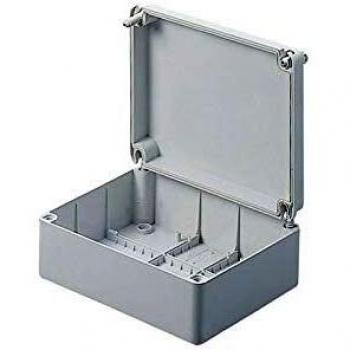 GW44207 Surface Mounted Junction Box IP56 Screwed Lid Grey 190 x 140 x 70mm