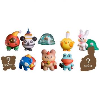 Kit de 10 mini-figurines Hello Mini World