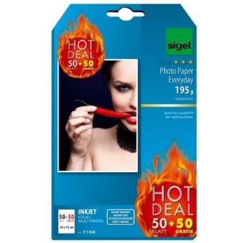 Sigel InkJet-Everyday-Foto-Papier , HOT DEAL, , 10 x 15 cm