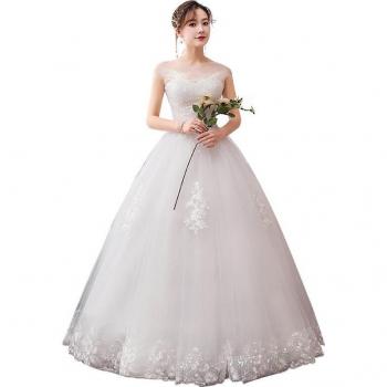 Embroidered French Bride Dress
