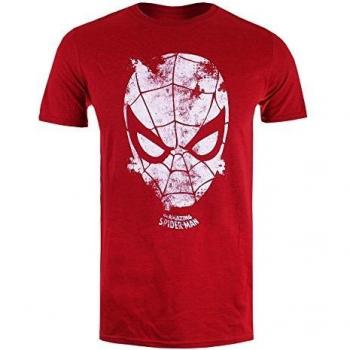 Marvel Webhead Cotton T‑shirt – Red, L