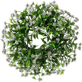 Kunstkranz Ruscus, 10 cm, Creativ green