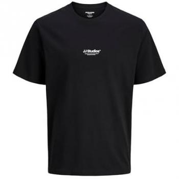 Jack & Jones Junior Top JJESOHO Nero / Bianco