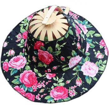Portable Travel Hat with Fan Attachment