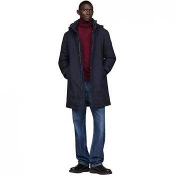 Tommy Hilfiger Parka Tech Padded Blau Herren Größe: L Mw0mw37369
