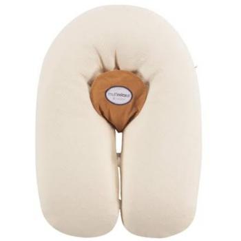 Coussin d'allaitement et de grossesse 3en1 Multirelax Coton Blanc 43x60x13cm