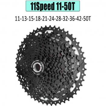 Cassette VTT 8-12 vitesses 11-50T compatible Shimano HG
