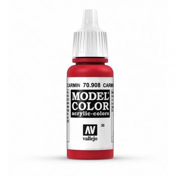 Peinture Acrylique, 17ml, Rouge Carmin