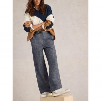 Vêtement Étendu White Stuff Belle Tweedy 50R Bleu