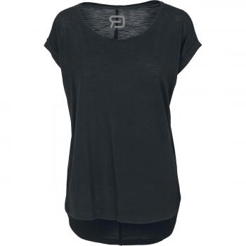 T-Shirt Long Back Shaped Slub Tee