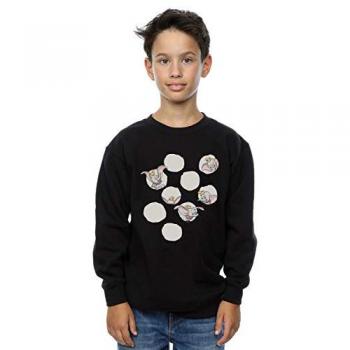 Disney Boy’s Dumbo Peekaboo Shirt, Black, Age 9