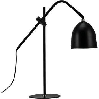 Dyberg Larsen Lampe à poser en métal noir 46x57x18cm