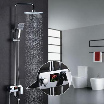 Badewannen‑& Duscharmatur Homelody 3‑Way mit Rainshower
