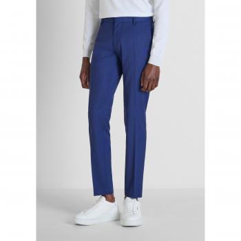 Pantaloni aderenti “Bonnie” in viscosa elastica con motivo microscopico