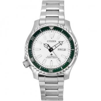 Citizen Promaster Marine – White Dial Automatic Diving Watch NY0168‑64A Limited Edition