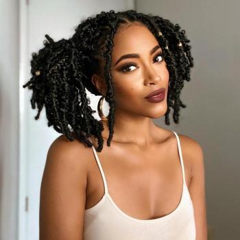 Locs Crochets Bob Court Détresse 12 pouces