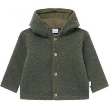 Veste enfant en laine Kaergely olive