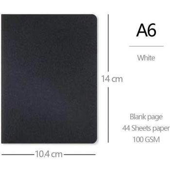 44-Page A6 Solid Color Planner