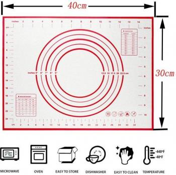 Tapis de pâtisserie en silicone 50*40