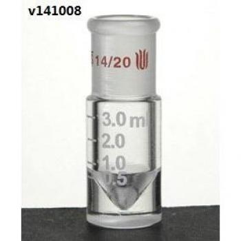 8ml Konisches Reaktionsgefäß, 14/20, Synthware