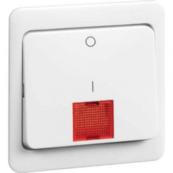 Honeywell PEHA 2/3 Pole Red Lens Rocker Switch