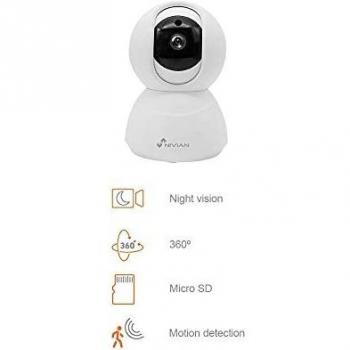 Nivian cámara Domo 360º WiFi 2.4Ghz