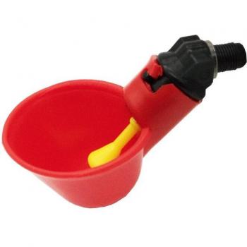 Dispensador de agua para pollos con sistema de pezones, 10 unidades