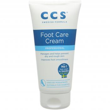 CCS Foot Care Cream Softens Hard Dry Rough Feet Skin Swedish Formula 175 ml