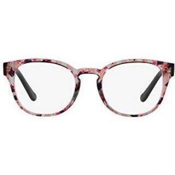 Ray-Ban 0VO5272, Monturas de Gafas para Mujer, Text Stripes Naranja Negro/Rojo Triguer, 51