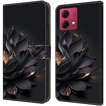 Coque Cuir Imprimée Moto G84 5G