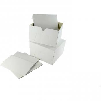 3 x 13 x 6 Deep White G Style Cake Box (Pack of 25)