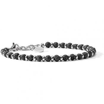 Pulsera de Acero para Hombre Comete UBR 924 Negro Lava
