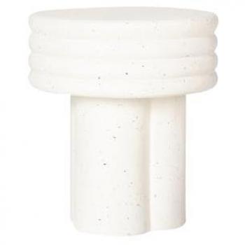Adda Home Mesa Auxiliar Alta Calidad Blanco 37 cm