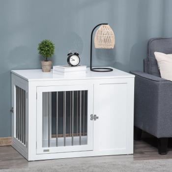 PawHut Dog Crate Pet Cage Kennel Furniture Style