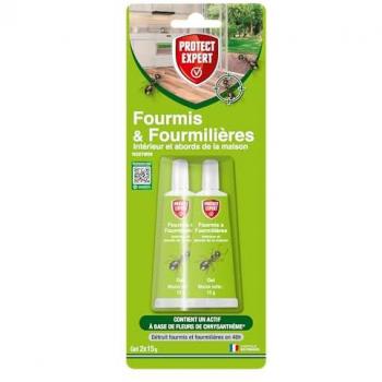 PROTECT EXPERT FTUBNAT2N – 2 Gels Anti Fourmis, Appâts Tubes 2x15 g