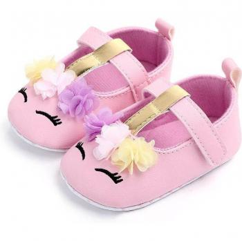 Zapatos Infantiles de Primavera con Flores