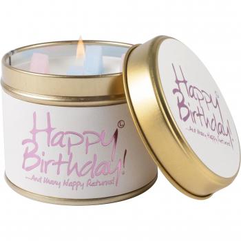 Happy Birthday Candle Tin
