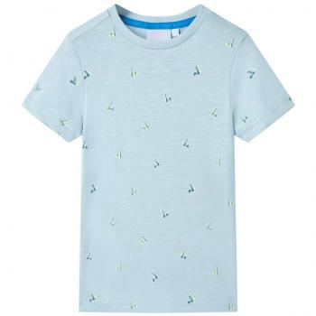 VidaXL Boys' T-shirt Light Blue 104